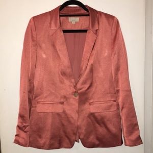 LOFT Blazer - Salmon Sheen